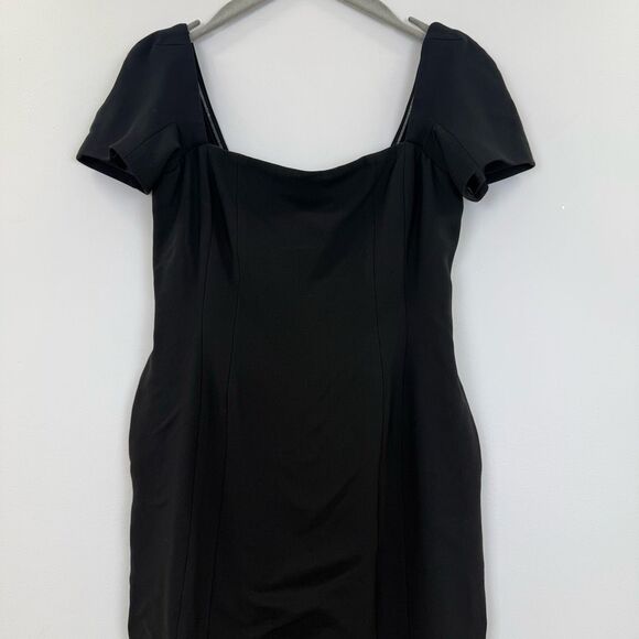 A.L.C. Black Midi Dress - Picture 7 of 13